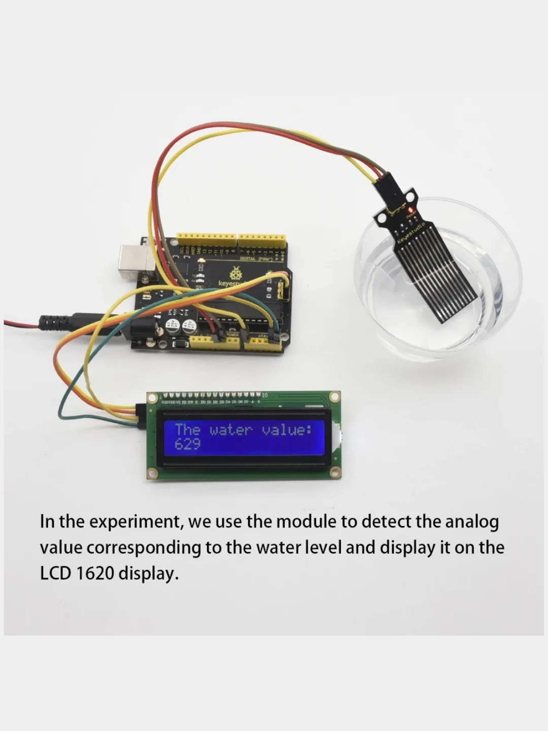 Датчик уровня воды Arduino UNO R3, защита от протечки за 444 ₽ купить c ...