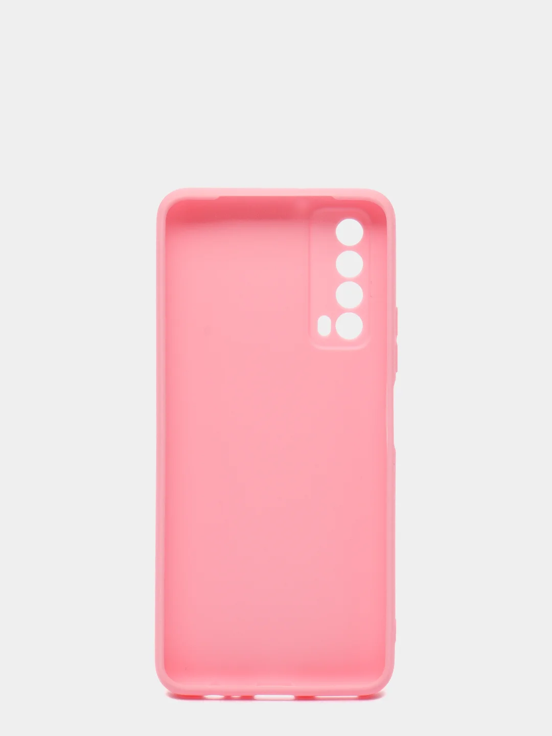 Розовый чехол с бархатом внутри для Huawei P SMART 2021