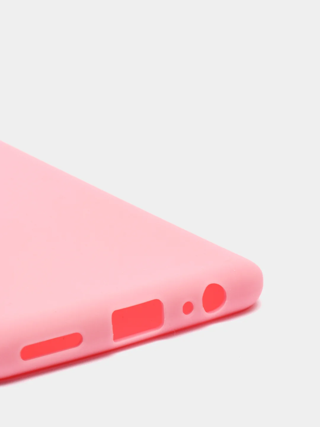Розовый чехол с бархатом внутри для Huawei P SMART 2021