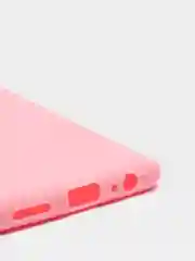 Розовый чехол с бархатом внутри для Huawei P SMART 2021