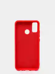 Красный чехол с бархатом внутри Huawei Honor 9X Lite