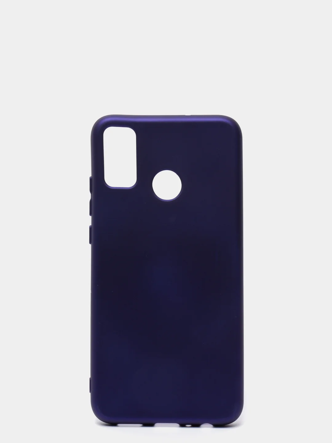 Темно-синий чехол с бархатом внутри Huawei Honor 9X Lite