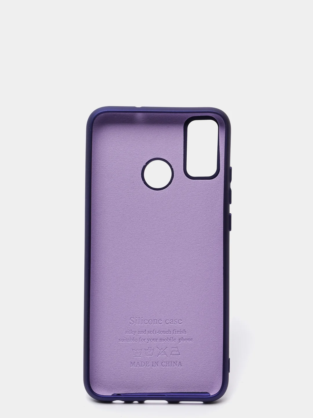 Темно-синий чехол с бархатом внутри Huawei Honor 9X Lite