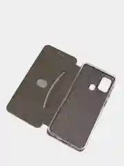 Бордовый чехол книжка Samsung M31 / Samsung M21