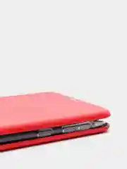 Красный чехол книжка Samsung M31 / Samsung M21
