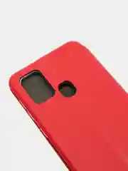 Красный чехол книжка Samsung M31 / Samsung M21