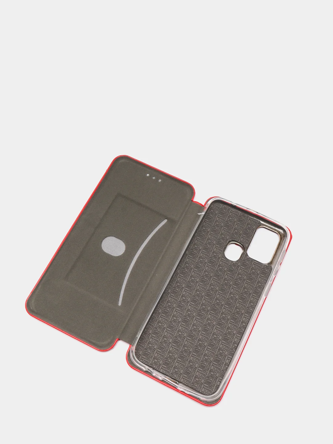 Красный чехол книжка Samsung M31 / Samsung M21