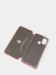 Красный чехол книжка Samsung M31 / Samsung M21