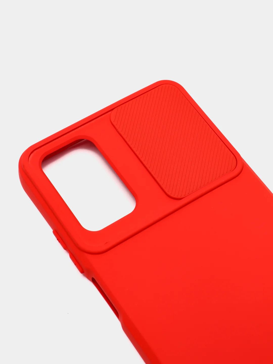 Красный чехол для Redmi 9T, POCO M3, с раздвижным окном для защиты камеры