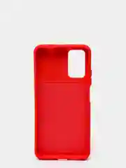 Красный чехол для Redmi 9T, POCO M3, с раздвижным окном для защиты камеры