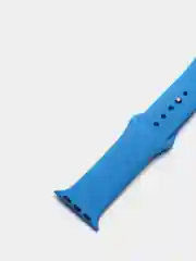 Лазурный силиконовый ремешок для смарт часов Apple Watch, силиконовый браслет