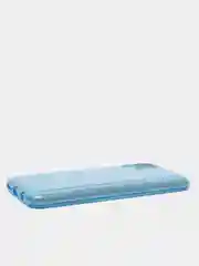 Голубой чехол с блестками для Samsung M31S