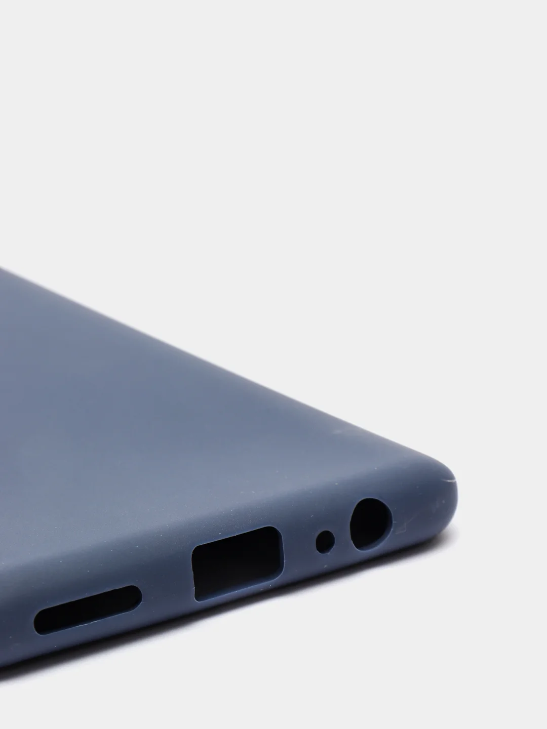 Синий чехол с бархатом внутри для Huawei P SMART 2021