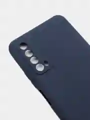 Синий чехол с бархатом внутри для Huawei P SMART 2021