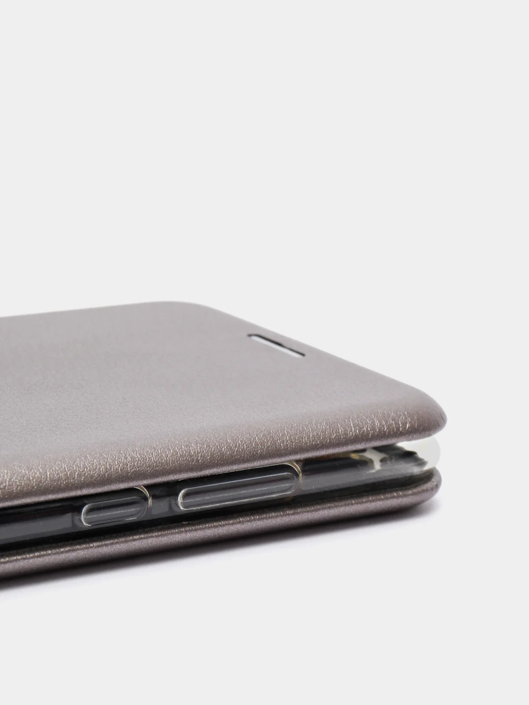 Серый чехол-книжка Huawei P20