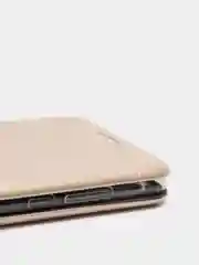 Золотой чехол-книжка Huawei P20
