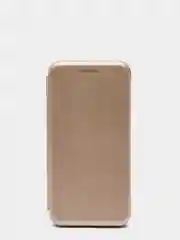 Золотой чехол-книжка Huawei P20