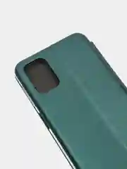 Тёмно-зелёный чехол книжка Samsung M31s