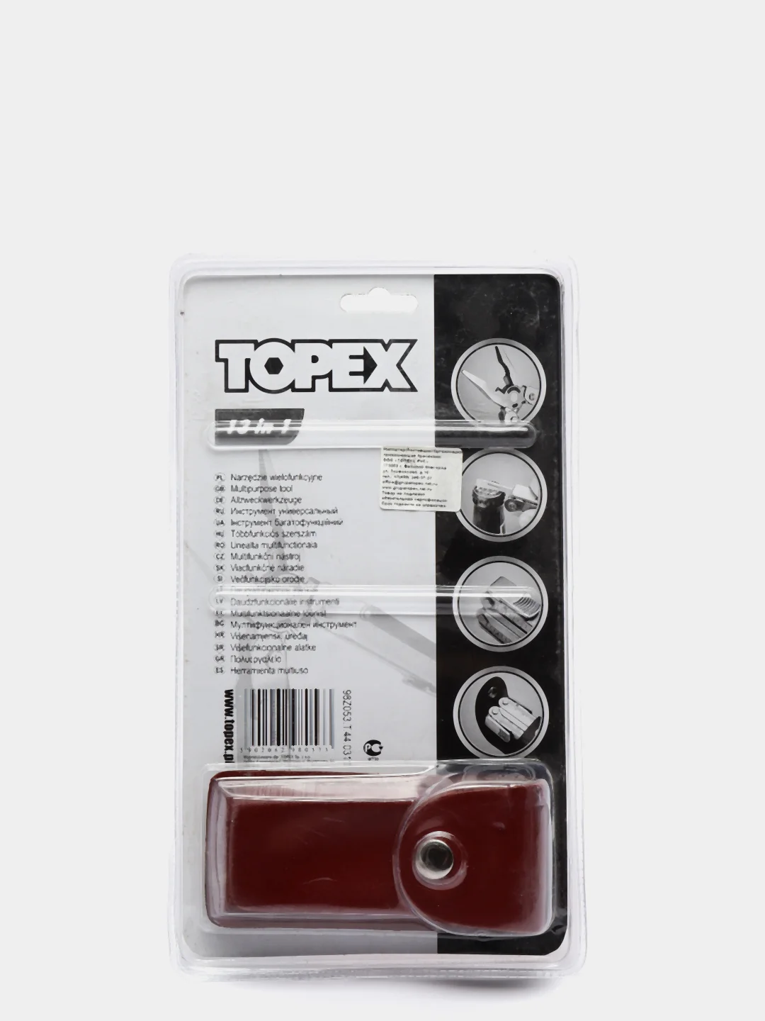Плоскогубцы TOPEX, 13 в 1, артикул 98z053