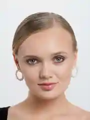 Серьги "Обручи", текстурированные, 1 пара