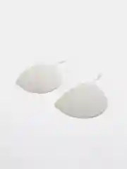 Белый плечевые накладки, втачные, 1 пара
