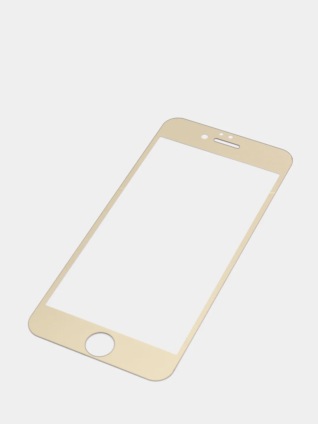 Золотой комплект защитных стекол для передней и оборотной сторон телефона IPHONE 6