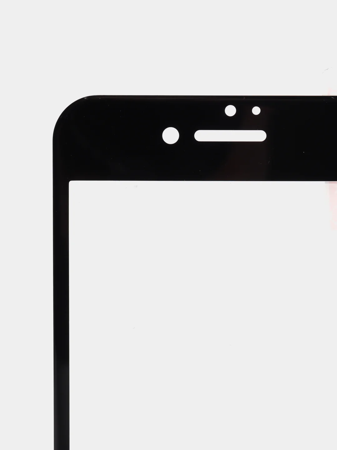 Красный защитное стекло c силиконовыми краями для iPhone 7 / 8