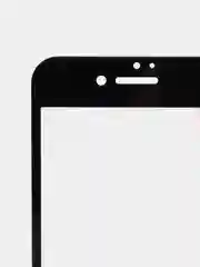 Красный защитное стекло c силиконовыми краями для iPhone 7 / 8