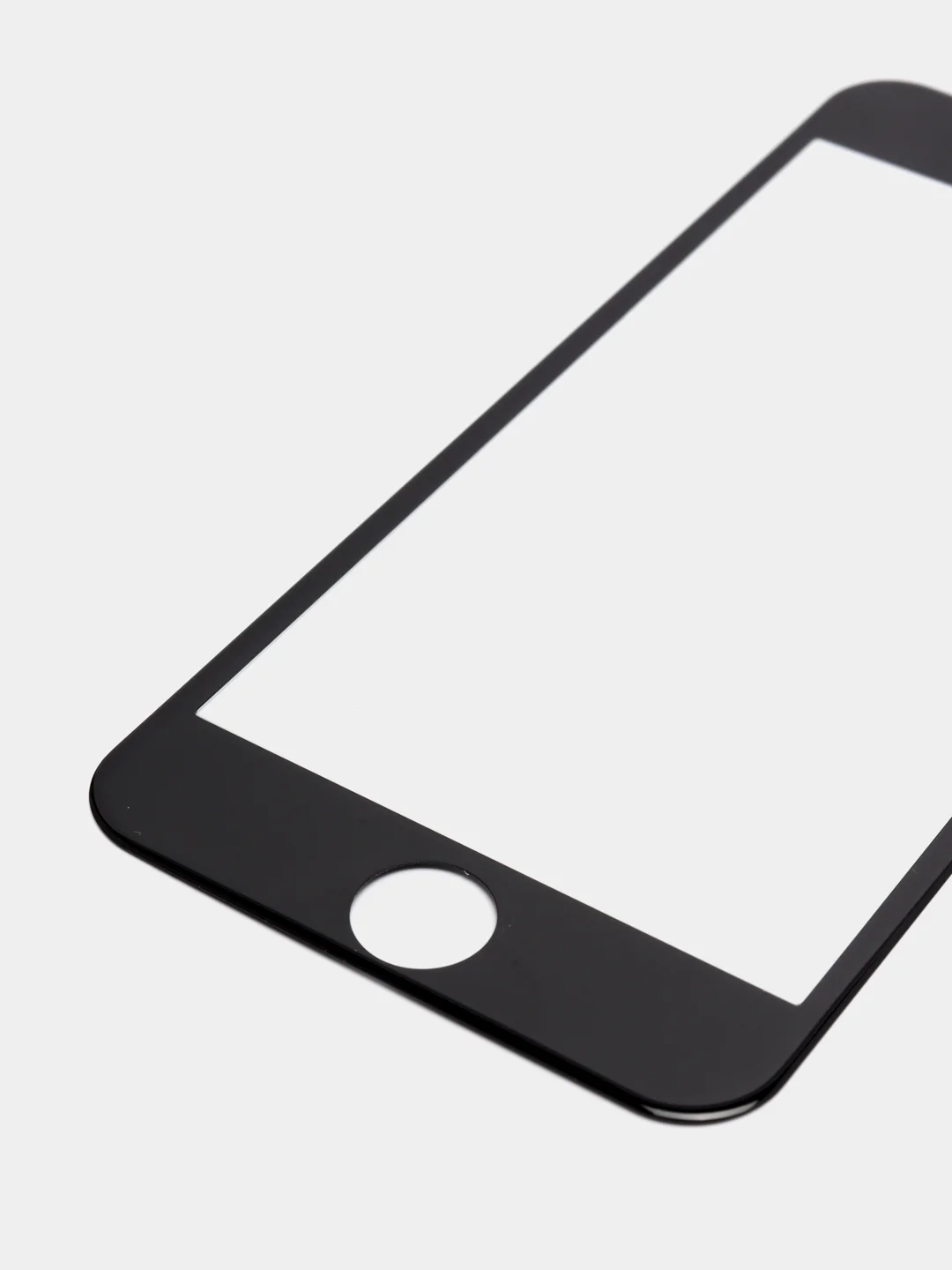 Красный защитное стекло c силиконовыми краями для iPhone 7 / 8