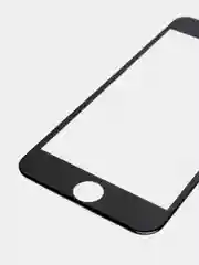 Красный защитное стекло c силиконовыми краями для iPhone 7 / 8
