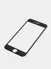 Красный защитное стекло c силиконовыми краями для iPhone 7 / 8