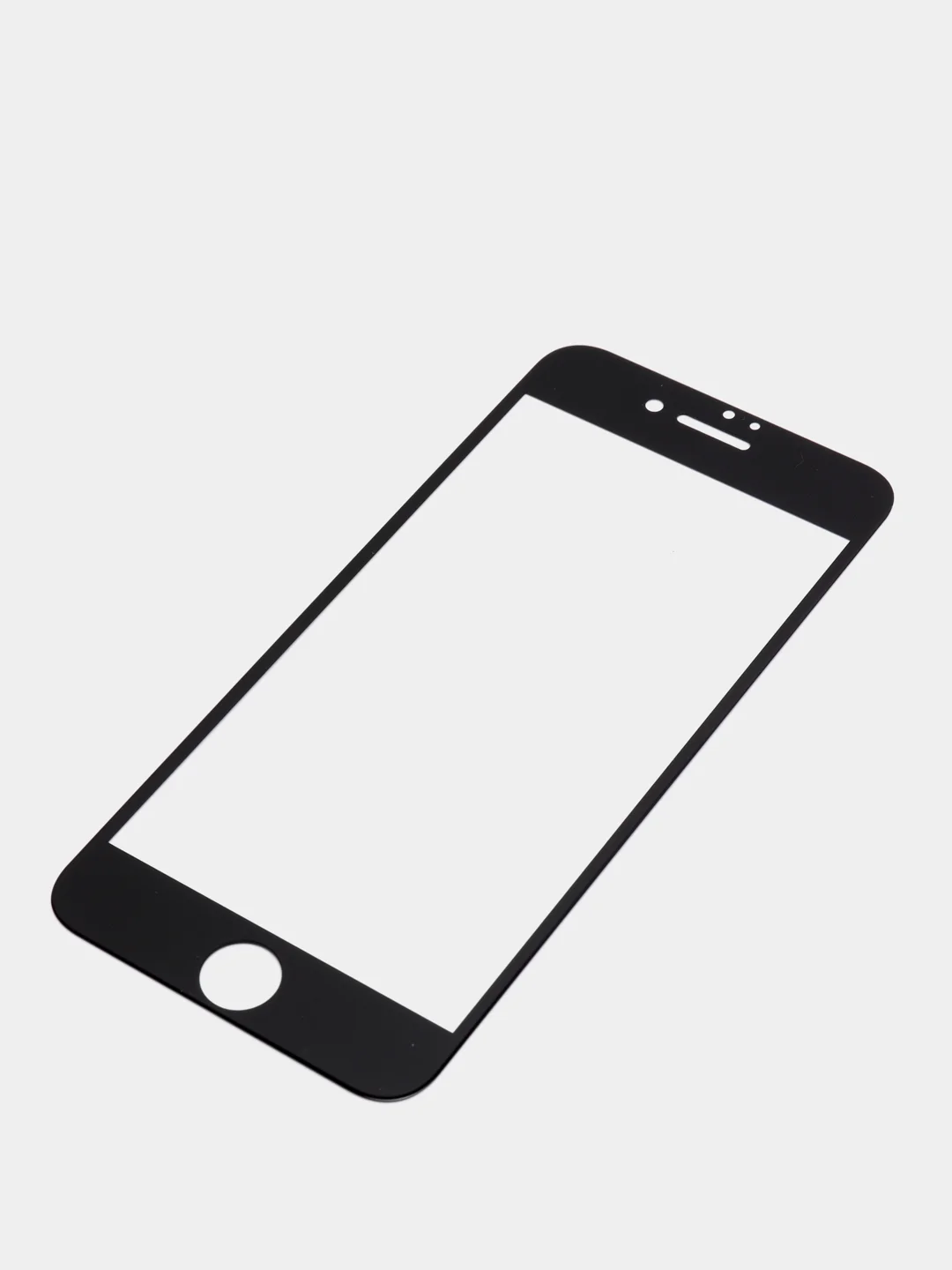 Черный комплект защитных стекол для передней и оборотной сторон телефона IPHONE 6