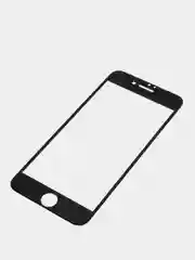 Черный комплект защитных стекол для передней и оборотной сторон телефона IPHONE 6