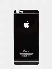 Черный комплект защитных стекол для передней и оборотной сторон телефона IPHONE 6