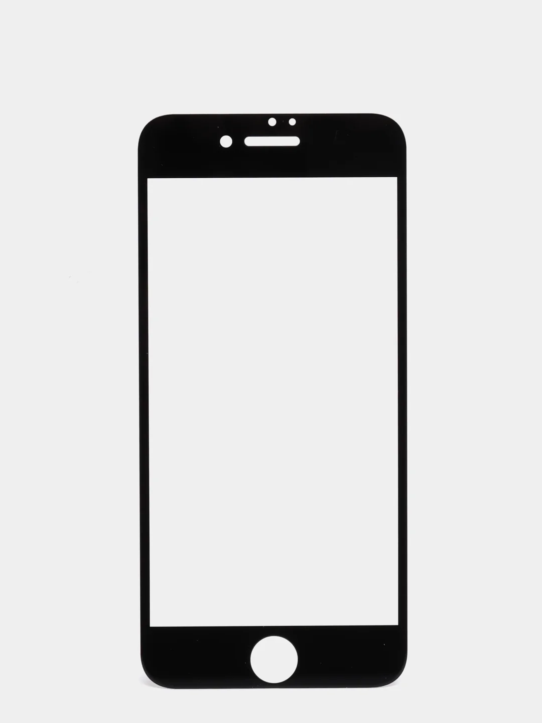 Черный комплект защитных стекол для передней и оборотной сторон телефона IPHONE 6