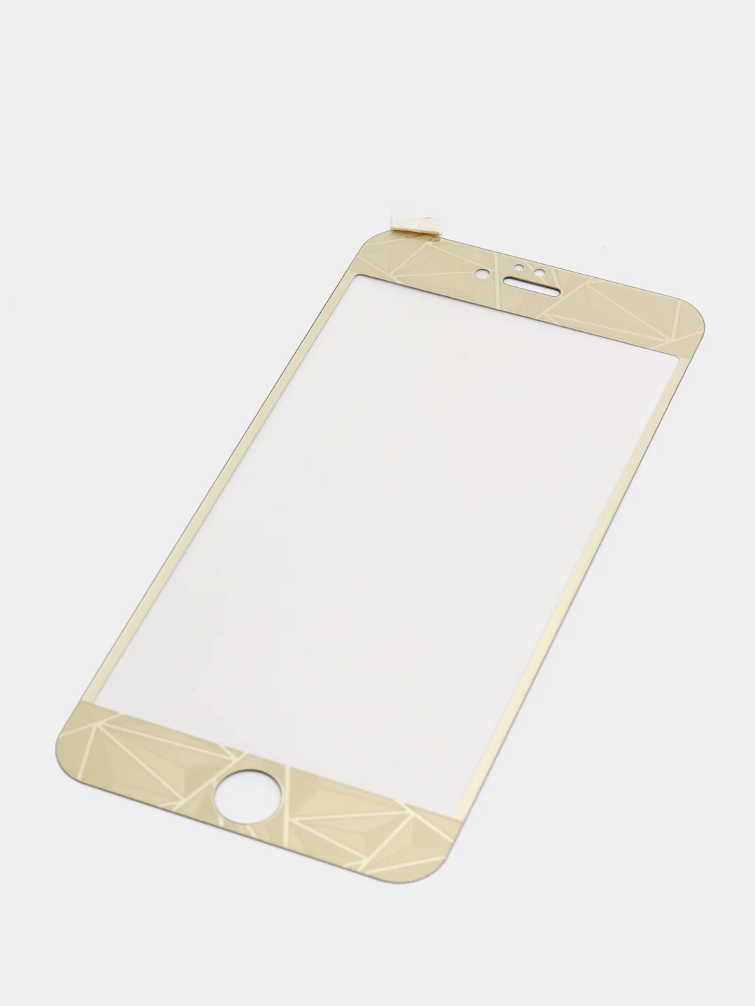 Золотой комплект защитных стекол для передней и оборотной стороны телефона iPhone 6 Plus
