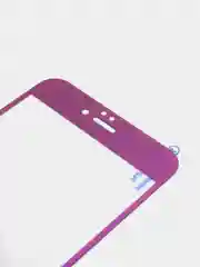 Фиолетовый комплект защитных стекол для передней и оборотной стороны телефона iPhone 6 Plus