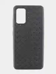 Черный чехол для Samsung A32, плетение