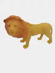 Желтый фигурки диких животных