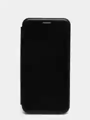 Черный чехол-книжка Huawei Y7 2019