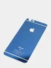 Синий комплект защитных стекол для передней и оборотной сторон телефона IPHONE 6