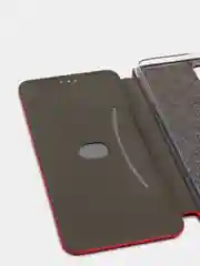 Красный чехол книжка для TECNO Camon 17P
