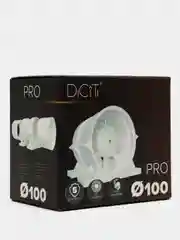Канальный вентилятор 100 приточно вытяжной с крепежным комплектом DICITI PRO 4
