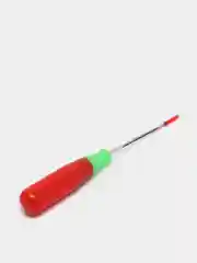 Красный шило швейное, с отверстием на конце, 12,5 х 1,7 см