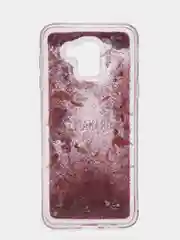 Коралловый чехол переливашка для Samsung J6 2018