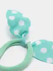 Лесной зеленый резинка для волос "Ушки"