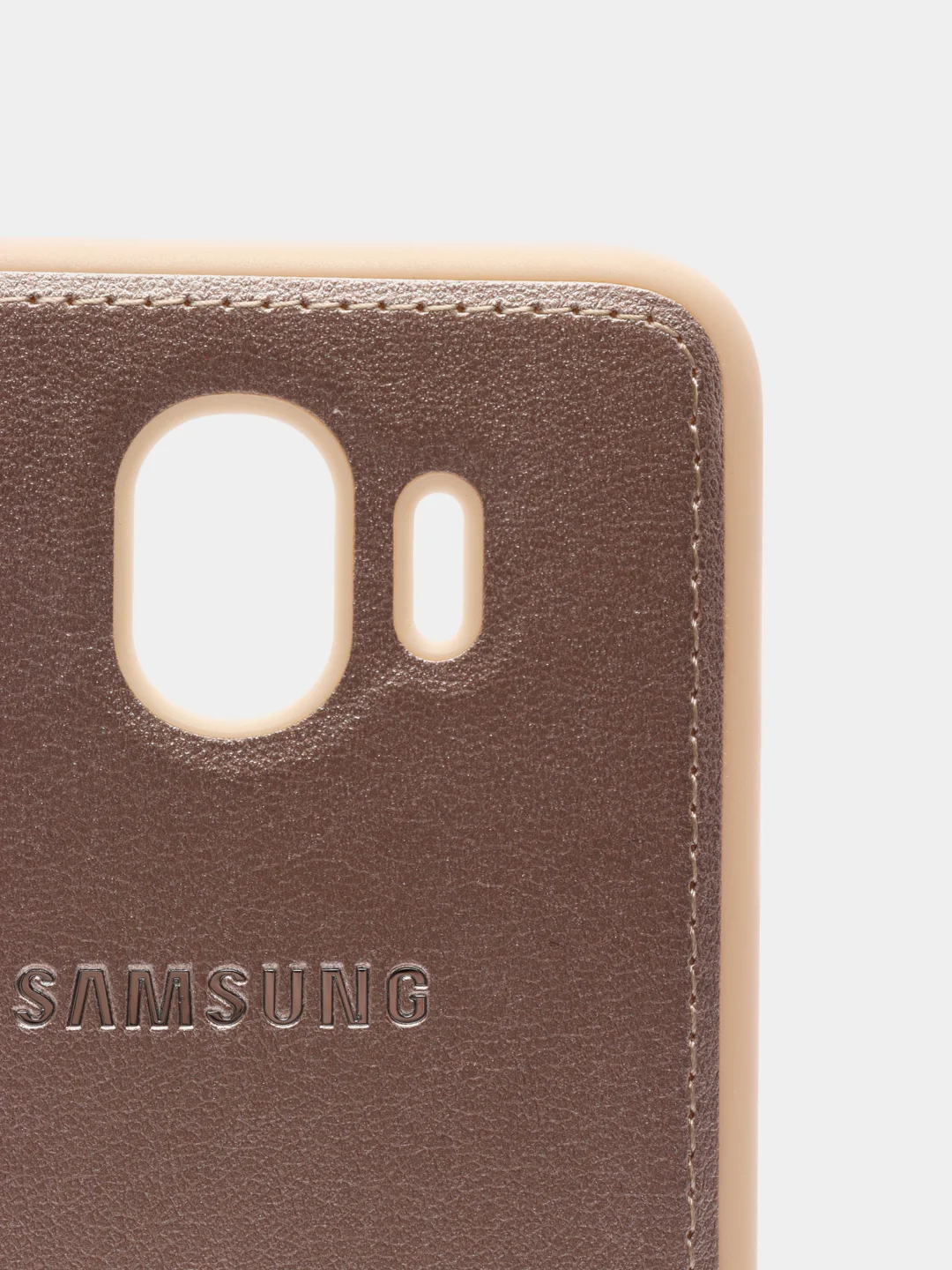 Бежевый меланж чехол Samsung J4 2018