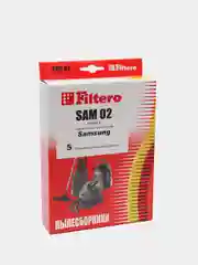 Мешки - пылесборники Filtero SAM 02 Standard (5 шт.), Samsung, Akai, Akira,Bimatek, Bork