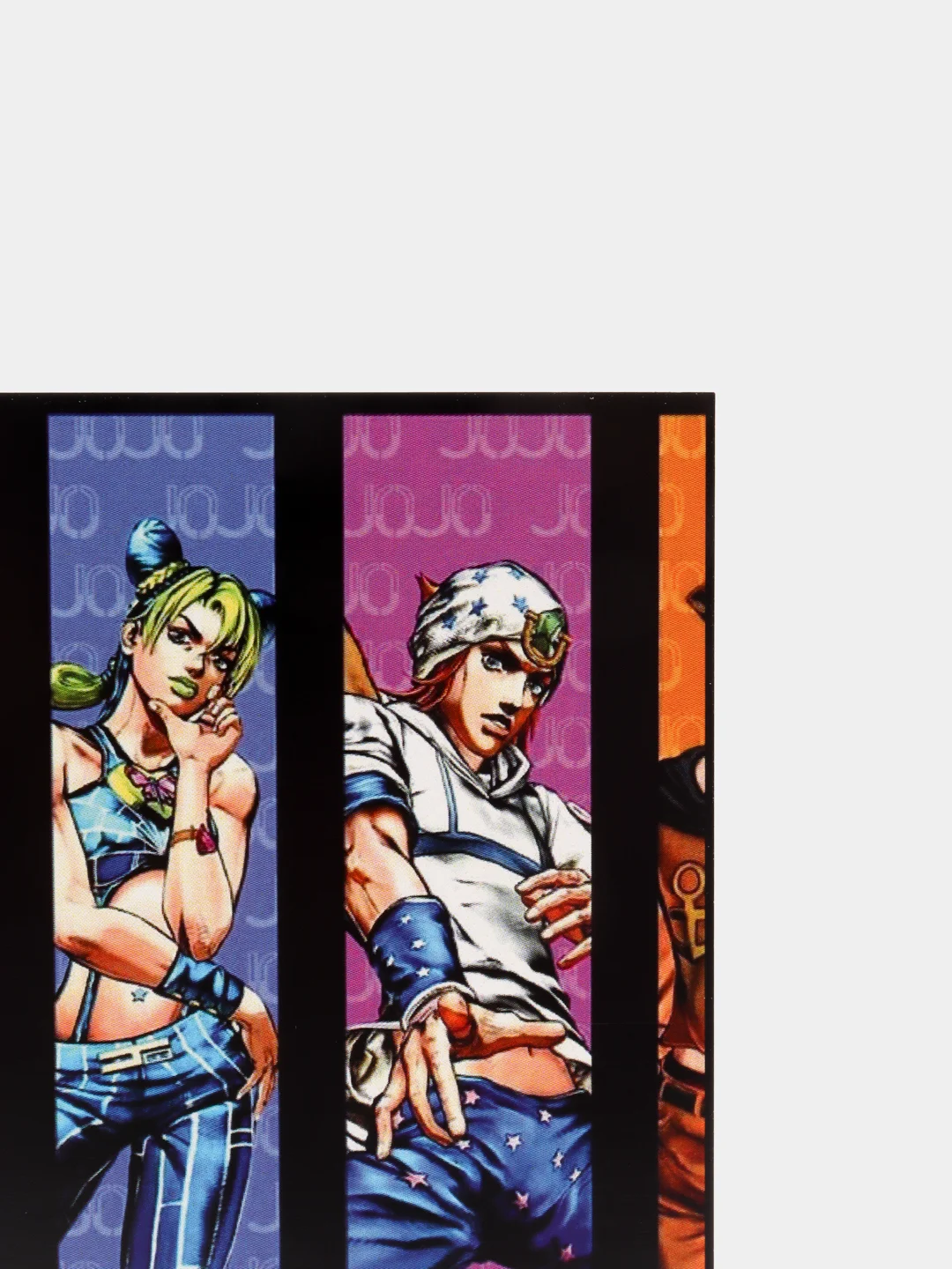 Открытка по аниме "ДжоДжо" (JoJo)