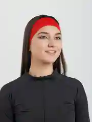 Красный трикотажная повязка на голову
